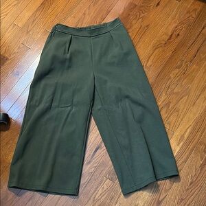 Stylish Green Wide-Leg Pants🖤BOGO